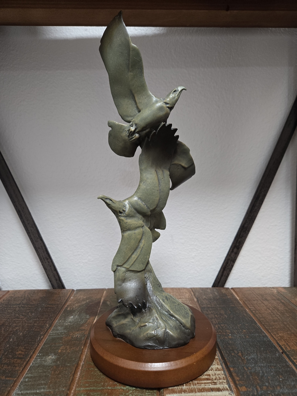 Primal Vision Eagles In Flight Art Sculpture 2008 Starlite Creations